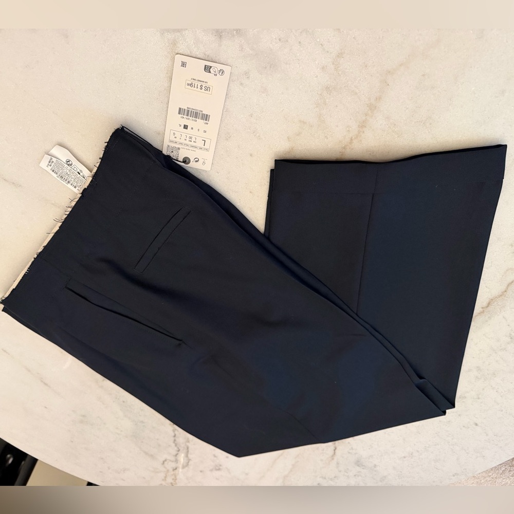 Zara women’s navy pants - Picture 5 of 13